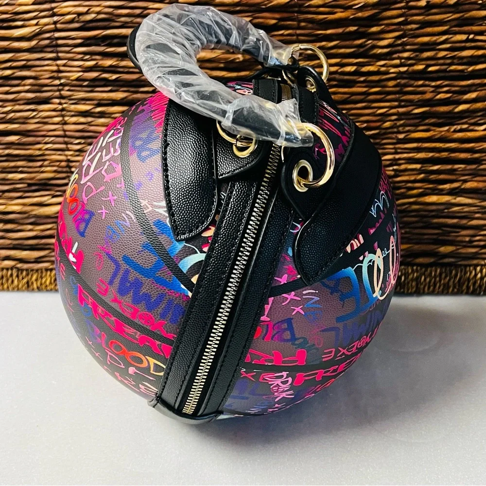 Graffiti Basketball Handbag  New Purse - Picture 4 of 11